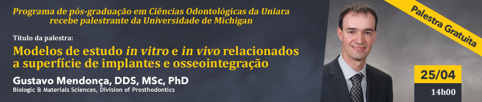 Modelos de estudo in vitro e in vivo relacionados a superfície de implantes e osseointegração