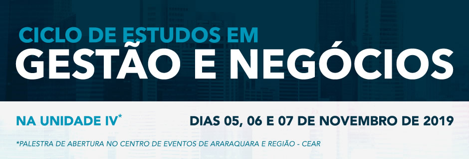 Ciclo de Estudos em Gestão e Negócios 2019