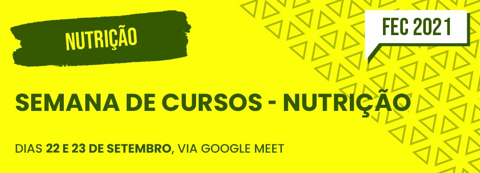 Semana de Cursos - Nutrição