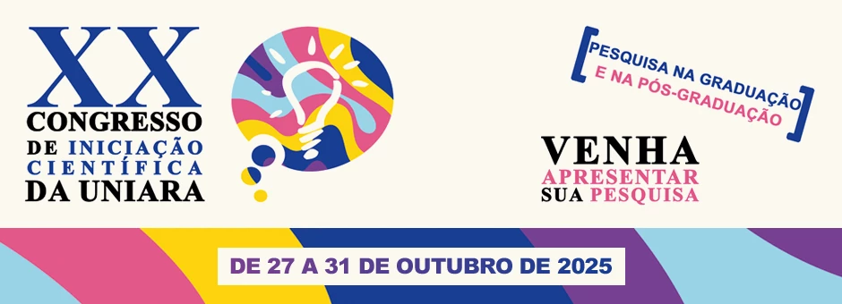 XX Congresso de Inicia&ccedil;&atilde;o Cient&iacute;fica