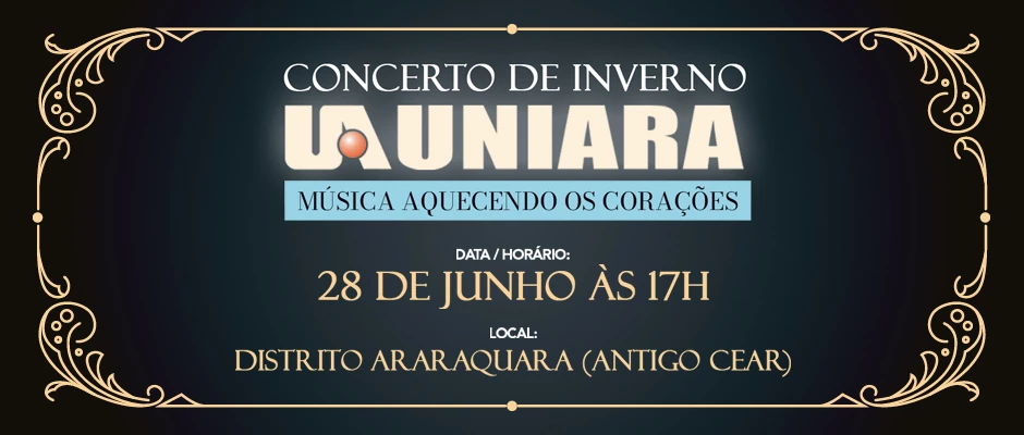 Concerto de Inverno Uniara Concerto de Inverno Uniara