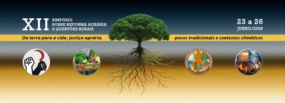 XII Simpósio sobre Reforma Agrária e Questões Rurais XII Simpósio sobre Reforma Agrária e Questões Rurais