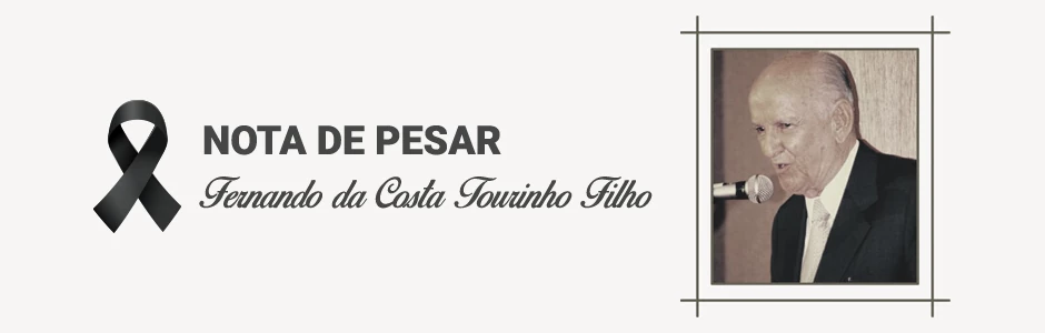 Nota de Pesar - Professor Fernando da Costa Tourinho Filho Nota de Pesar - Professor Fernando da Costa Tourinho Filho