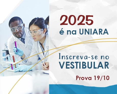 Banner de divulgao do Vestibular Primeiro Semestre 2025