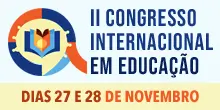Banner de divulgação do II Congresso Internacional em Educação