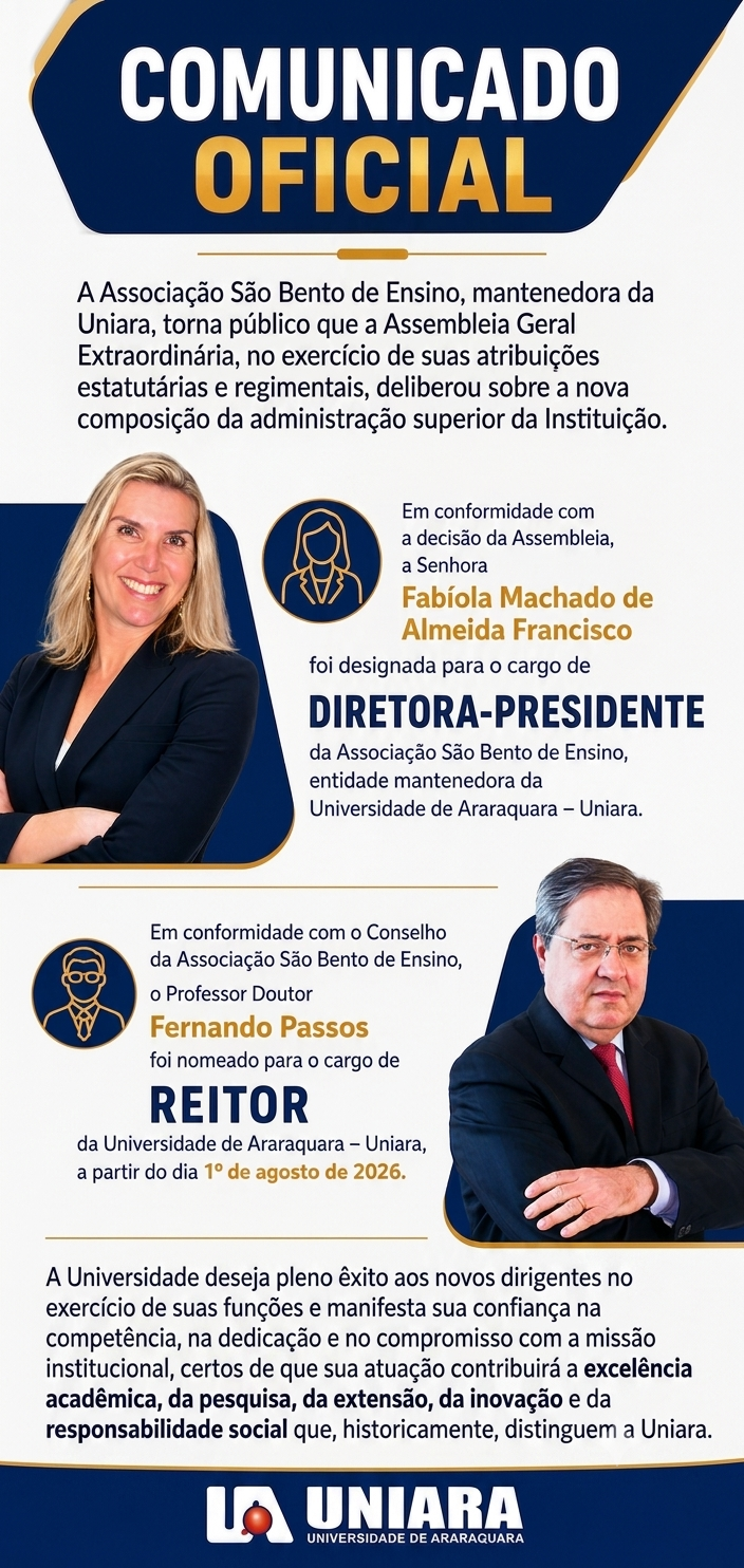 Banner de comunicado nova dire��o