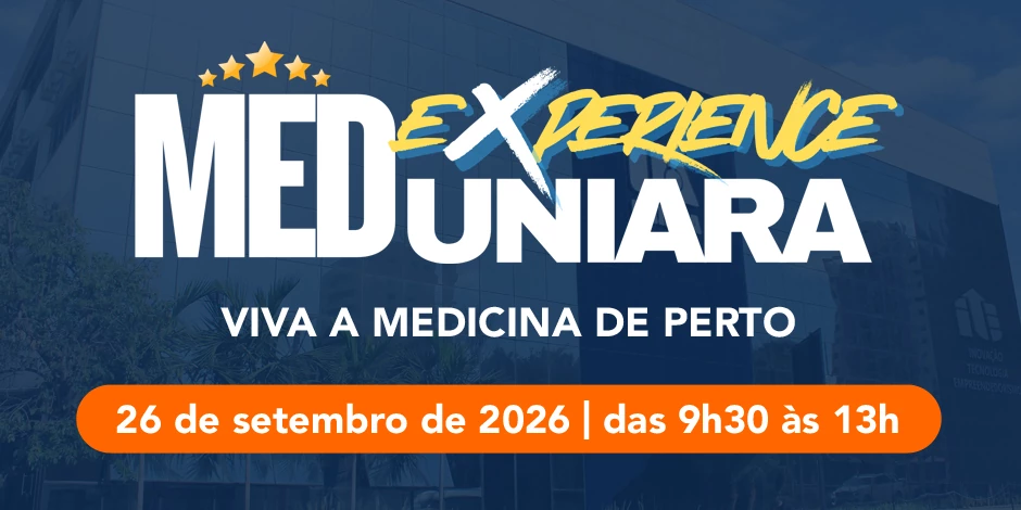 Banner de divulga��o do Med Uniara Experience