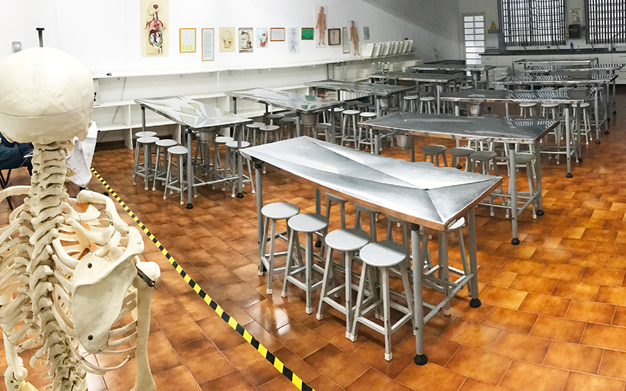 Laboratório de anatomia