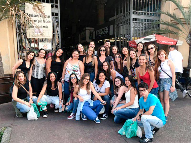 Visita ao mercadão de São Paulo